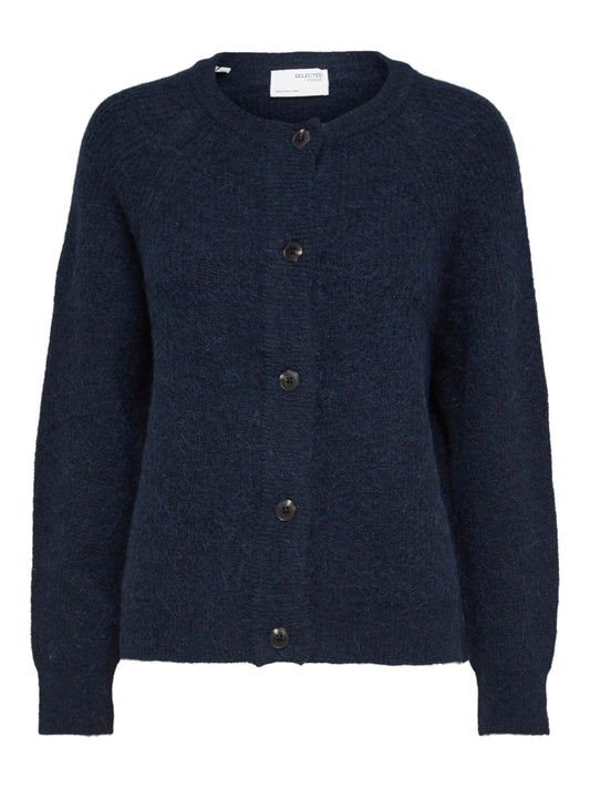 SLFLULU Cardigan - Dark Sapphire