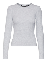 Last inn bildet i Galleri-visningsprogrammet, VMCHLOE T-Shirt - Light Grey Melange
