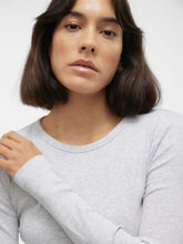 Last inn bildet i Galleri-visningsprogrammet, VMCHLOE T-Shirt - Light Grey Melange
