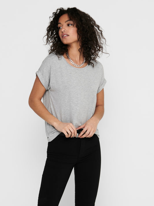 ONLMOSTER T-Shirt - Light Grey Melange
