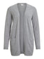 VIRIL Cardigan - Light Grey Melange