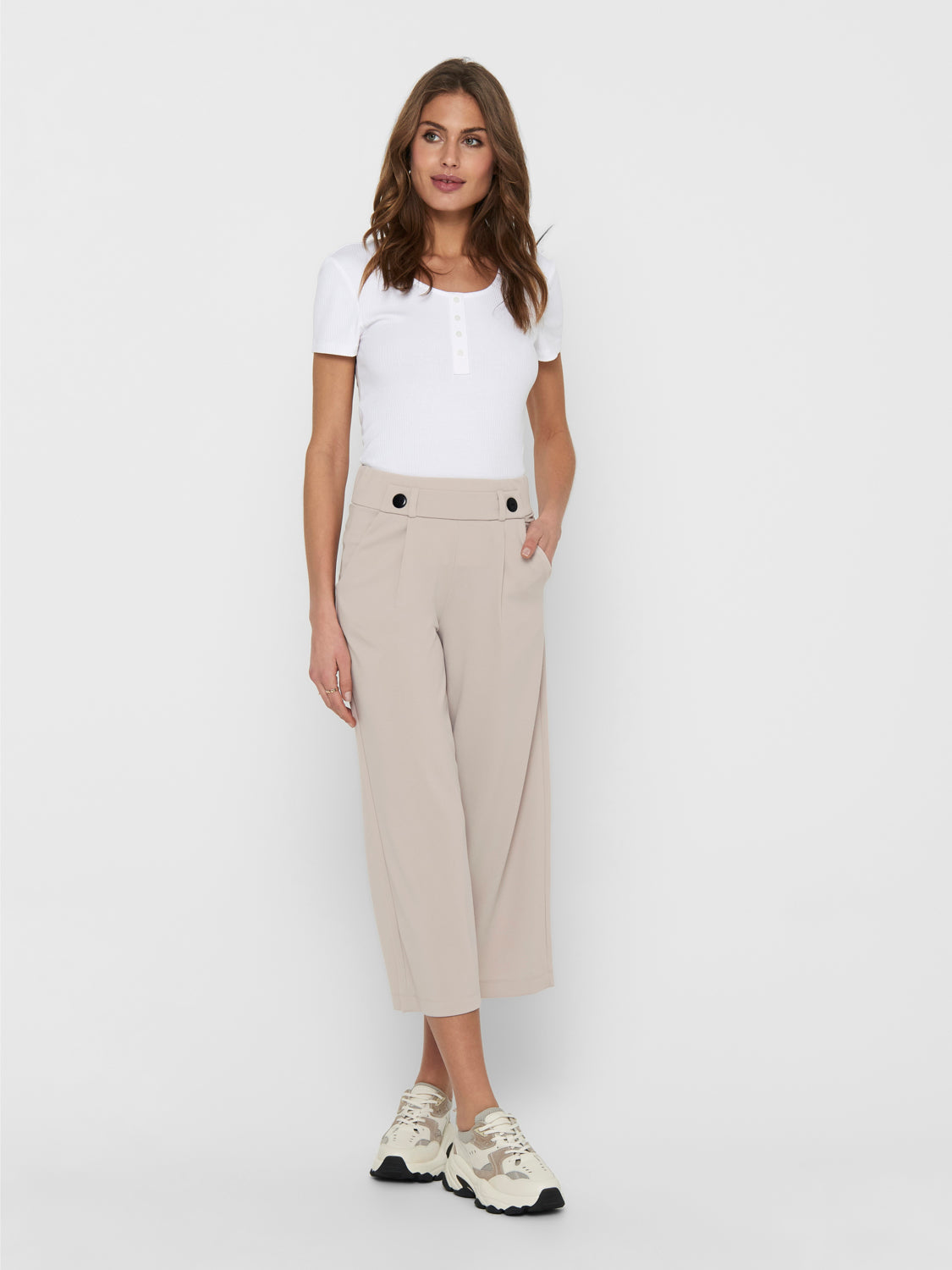 JDYGEGGO Pants - Chateau Gray