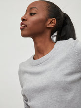 Last inn bildet i Galleri-visningsprogrammet, VIRIL Pullover - Light Grey Melange
