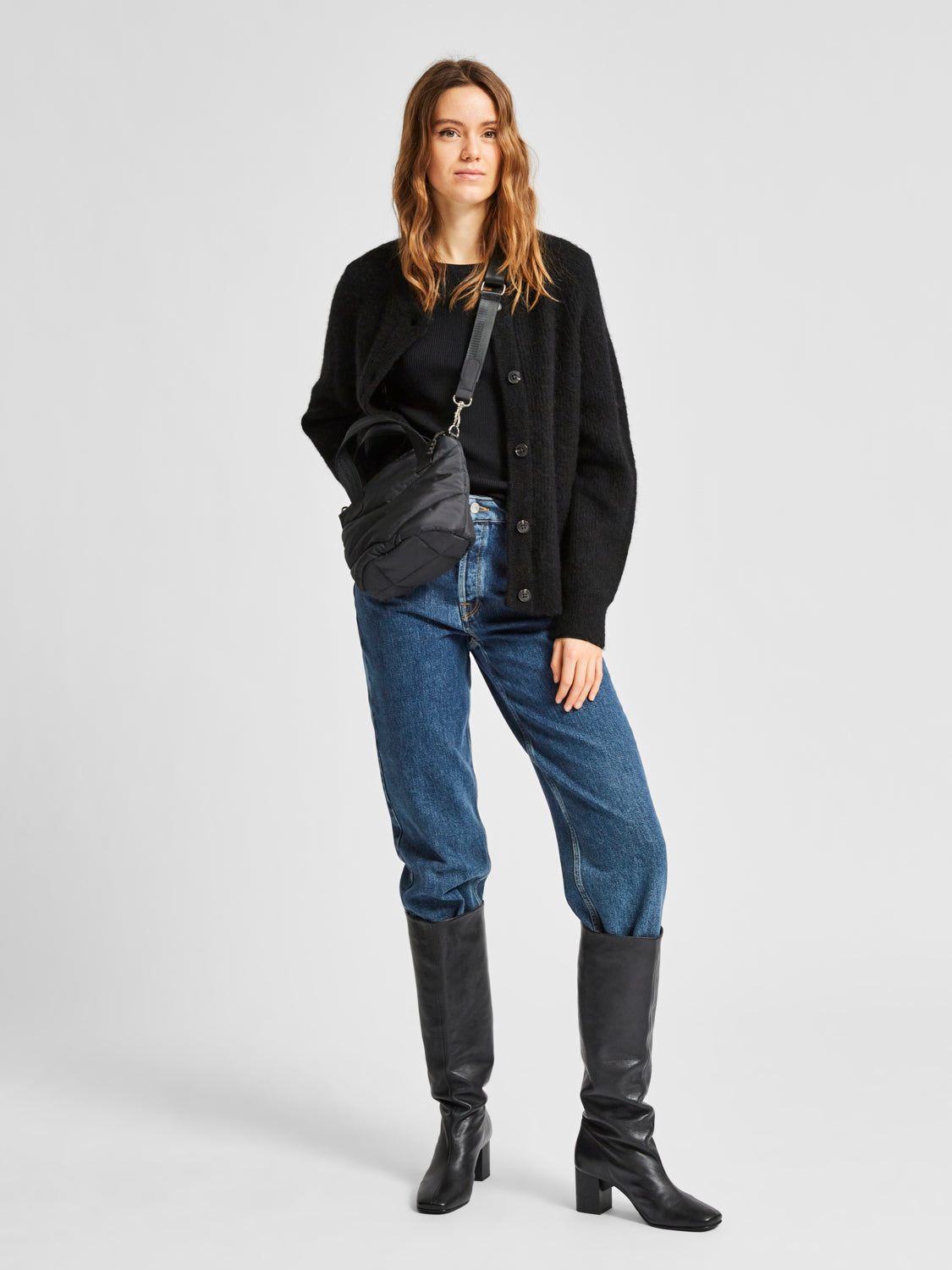 SLFLULU Cardigan - Black
