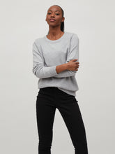 Last inn bildet i Galleri-visningsprogrammet, VIRIL Pullover - Light Grey Melange
