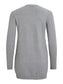 VIRIL Cardigan - Light Grey Melange